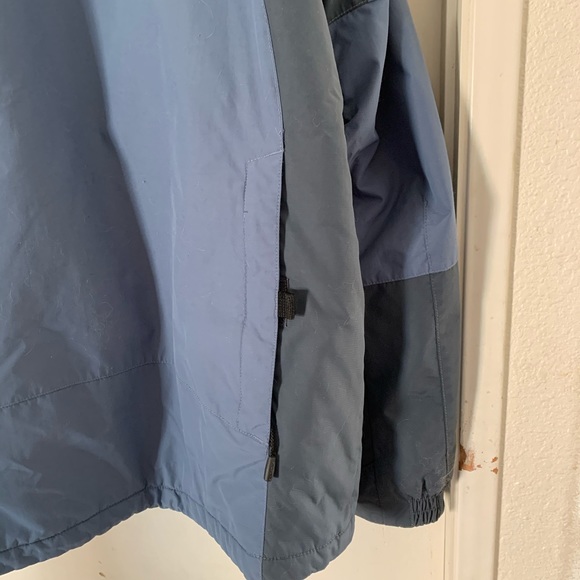 90s-00'S Vintage Columbia Convert Mountain Jacket, Shell Jacket, Men's Size L Nylon blue type Vintage Second Hand